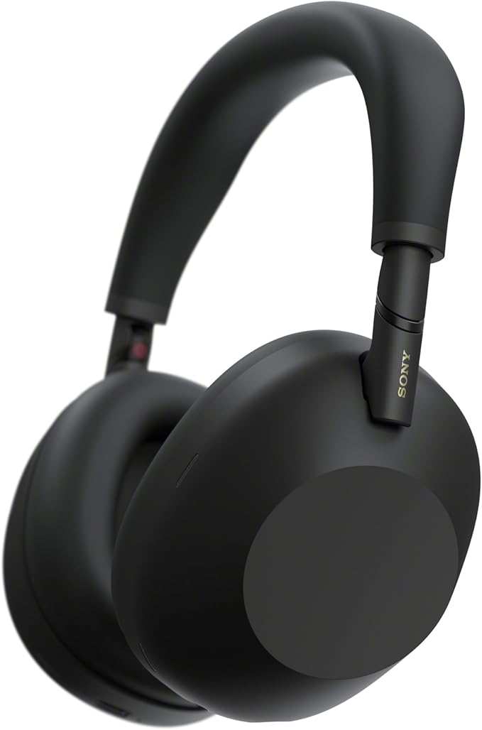 Sony WH-1000XM6 The Best Noise Canceling Wireless Headphones, HD NC Processor QN3, 12 Microphones, Adaptive NC Optimizer, Mastered by Engineers, Studio-Quality, 30-Hour Battery, Black