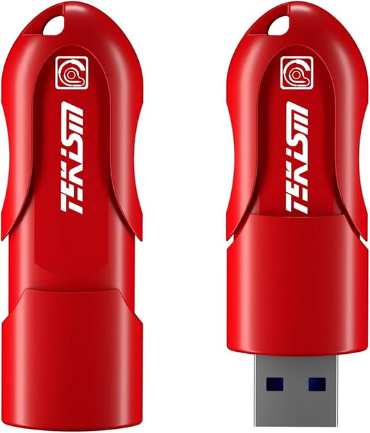 32GB 2 Pack USB 3.2 Gen 1 (USB 3.1) Flash Thumb Drive, External Data Storage Memory Stick Compatible with Computer/Laptop