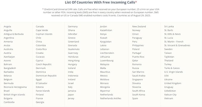 OneSimCard Universal E 3-in-one SIM Card for use in over 200 Countries with $5 credit. Voice, Text and Mobile Data as low as $0.01 per MB. Compatible with All Unlocked GSM Phones. 4G in 50+ Countries.