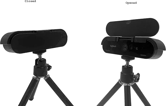 Webcam Cover Compatible with Logitech Brio 4K Webcam, Camera Lens Privacy Webcam Covers for Logi Brio hd 4K Pro