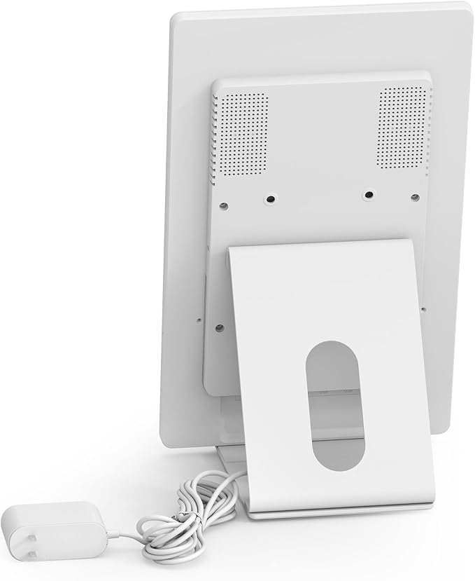 Digital Calendar+ 2: 15.6 Inch Wall Touch Screen Chore Chart Customize Dashboard Smart Electronic Calendar for Family Schedules Meal Planner Support App Store with Stand Wall Mount White