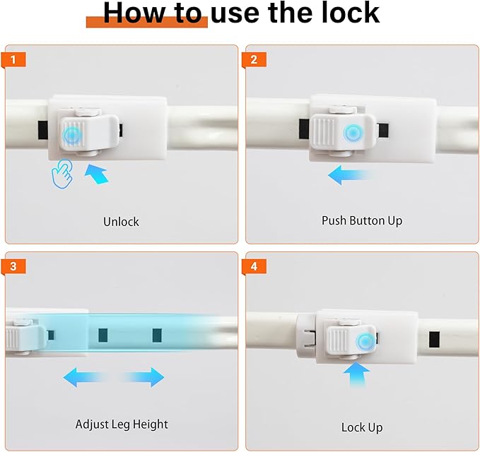 Laptop Desk for Bed Height Adjustable, Lap Bed Table with USB/Storage Drawer/Cup Holder/Tablet Stand/Book Shelf, Foldable Breakfast Tray Portable for Reading Writing, Sofa & Floor, Glacier