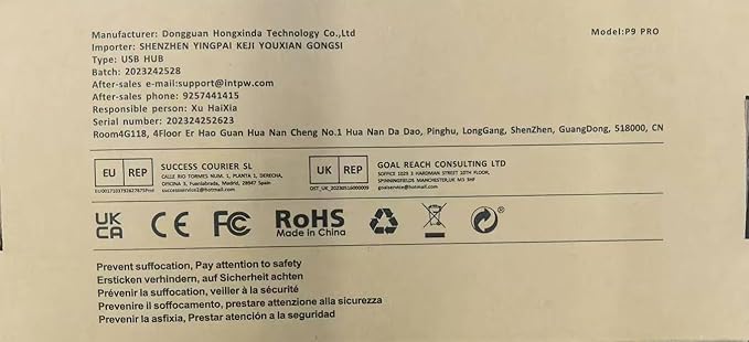 USB C Hub 10Gbps, 9-in-1 USB 3.2 Hub with 4K@60Hz HDMI, Type-C 3.2, 2 USB-A 3.2, 2 USB-A 2.0, PD 100W, SD/TF Slot, Aluminum USB Hub for Laptop, iPhone 16/15 Series, MacBook Air/Pro and More