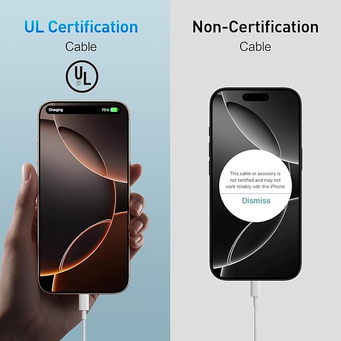 iPhone 15 16 17 Charger Fast Charging,10 FT Long USB C Charger Cord with 30W Type C Phone Fast Charging Block for iPhone 17/16/Pro/Pro max/16 Plus, iPhone 15/15 pro/15 pro max/15 Plus,iPad,Android