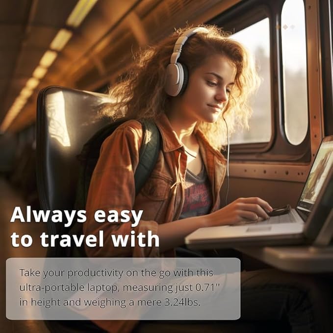 HP 2024 Premium 14" Micro-Edge Portable Laptop Student Business, Intel Quad-Core N4120, 4GB RAM, 192GB (128GB eMMC+ 64GB Card), Webcam, WiFi, Windows 11S + 1 Year Office 365, MarxsolAccessory Black