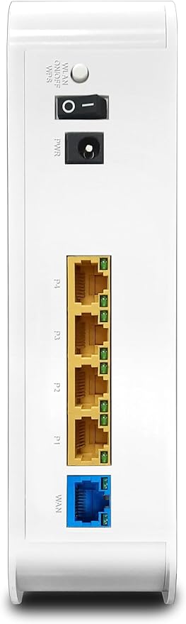 DrayTek Vigor 2135 AX WiFi 6 Dual Band Gigabit Ethernet FTTP Router, 4 x Gigabit LAN Ports, Load Balancing, QOS. Ideal for Gaming/Prosumer Low Latency Streaming