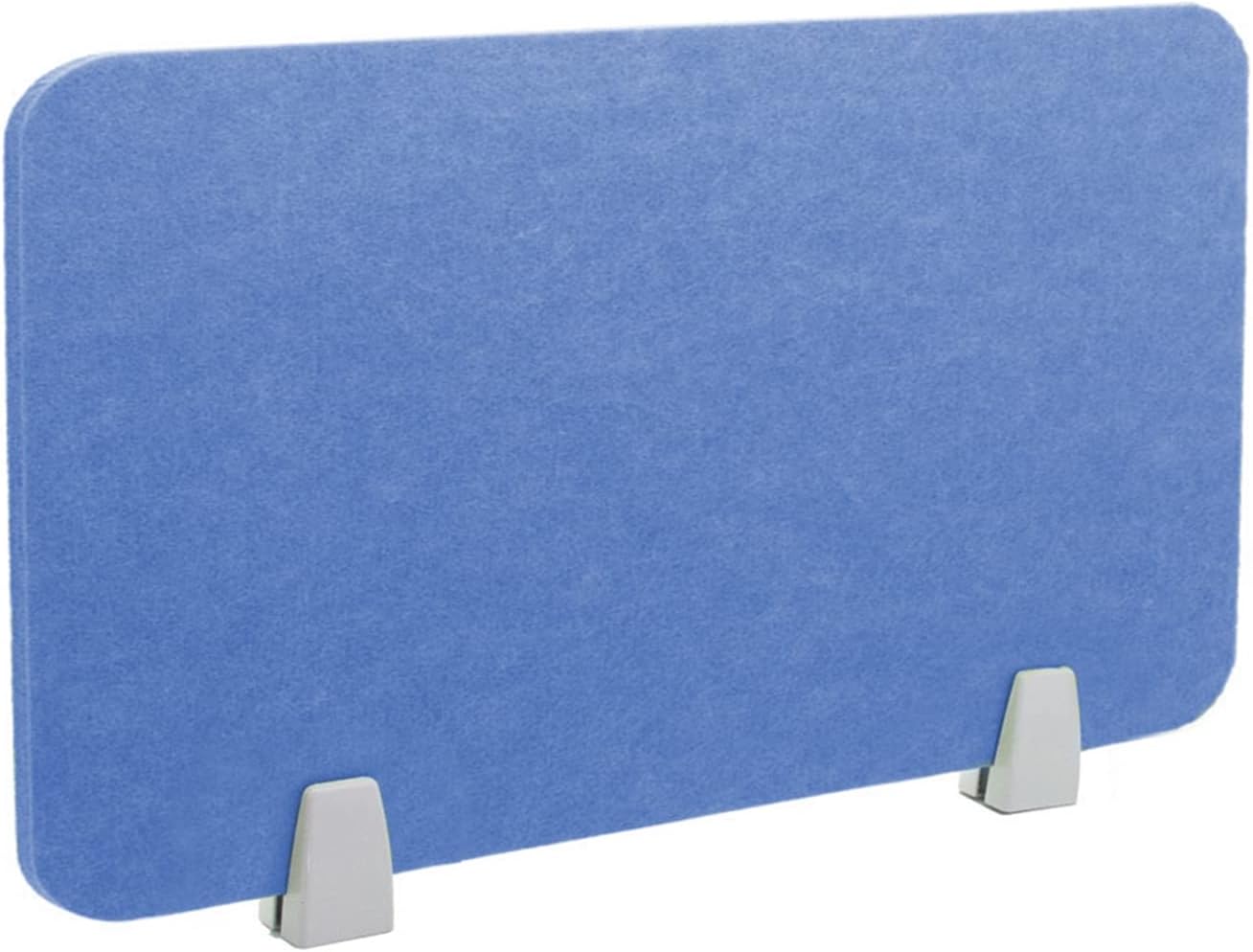 Icegrey Acoustic Desk Divider Privacy Panel Removable Sound Absorbing Desk Partition Board with 2 Clips for Student Call Centers Offices Braries Classrooms Library, Light Blue, 15.6x11.7