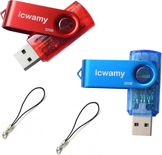 32GB Flash Drive USB Flash Drives 10 Pack Bulk USB Flash Drive Thumb Drive Flash Drives 10 Pack Pen Drive USB Drives Pack USB Stick(32GB 10PCS)