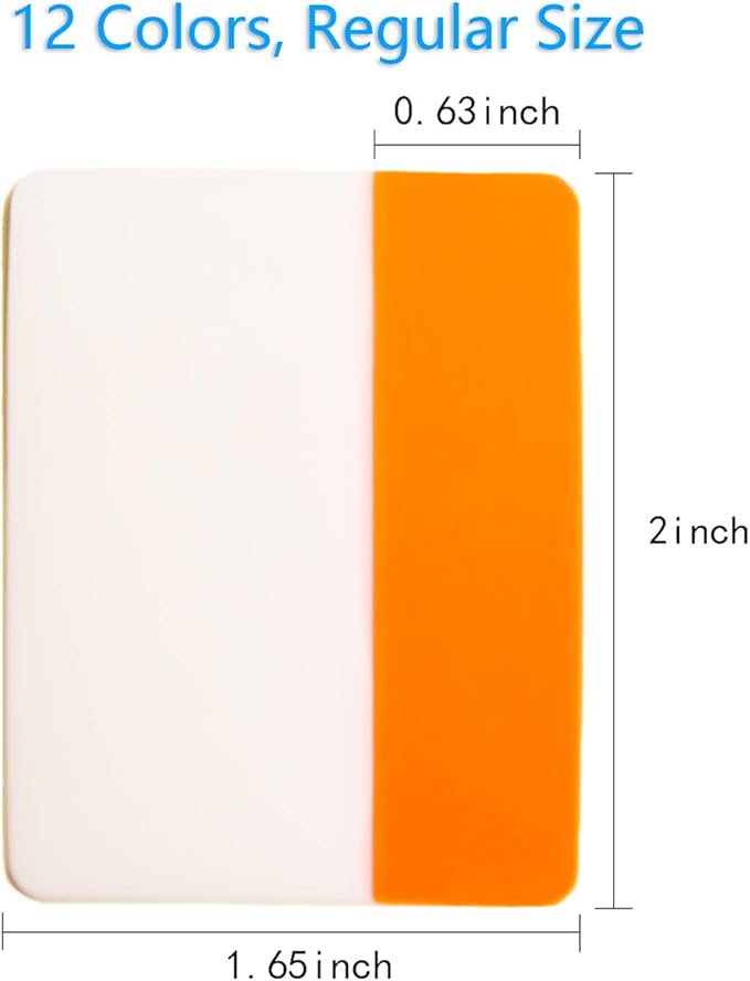 KICNIC Sticky Tabs 960 Pcs 2 Inch, Book Tabs, Annotation Tabs, Tabs for Notebooks, Removable Adhesive Flags Ultra for File, Binder, Folder, School, Office, College