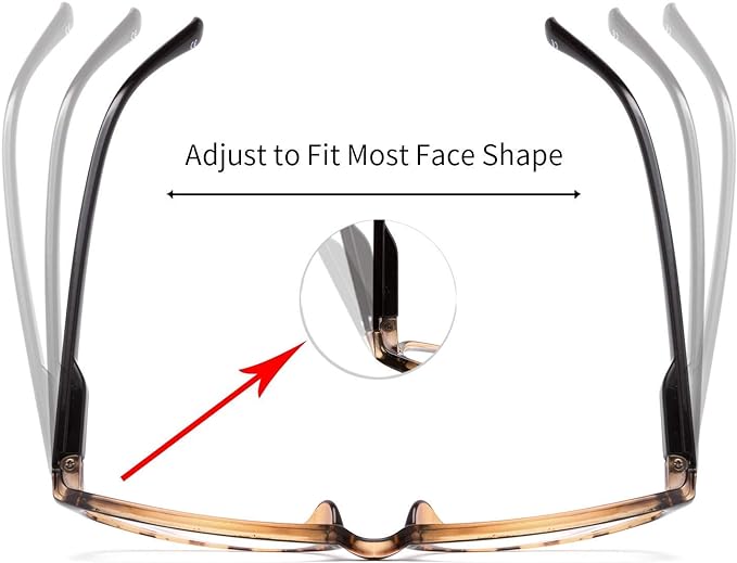 IVNUOYI 6 Pack Reading Glasses Blue Light Blocking with Spring Hinges,Colors Lightweight Readers for Women,Anti Glare UV Computer Eyeglasses 1.75