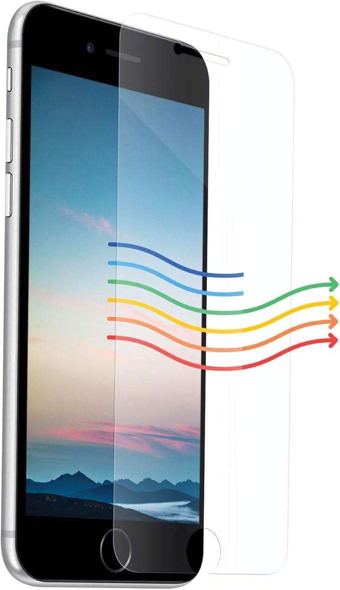 Ocushield Anti Blue Light Tempered Glass Screen Protector for iPhone 12 | iPhone 12 Pro 6.1" - Protect Your Eyes, Reduce Migraines & Improve Sleep