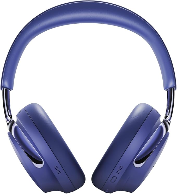 Bose New QuietComfort Ultra Bluetooth Headphones (2nd Gen), Wireless Headphones with Spatial Audio, Over Ear Noise Cancelling with Mic, Up to 30 Hours of Play time, Midnight Violet - Limited Edition
