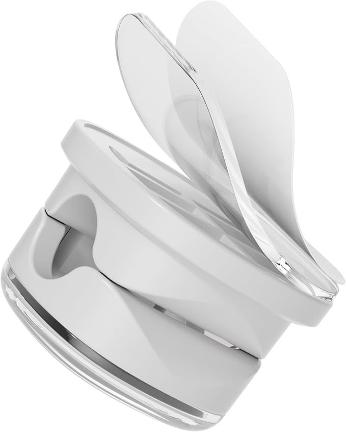 9 Pack Cord Organizer, Spring Cable Management, Adhesive Cute Cable Holder Clips, Phone Charger Wire Keeper for Desk Nightstand Car Office (9-Pack White)