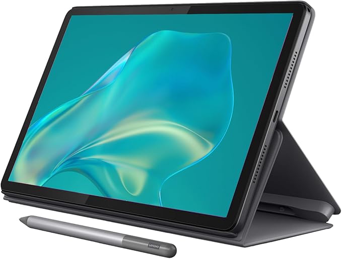 Lenovo Tab M11 11" 1920 x 1200 Tablet, 4GB RAM, 128GB SSD+256GB SD Card, Octa-Core MediaTek Helio G88, Android 13, Ambient Light-Sensor, Long Battery Life, Dolby Atmos, w/Folio Case Tab Pen