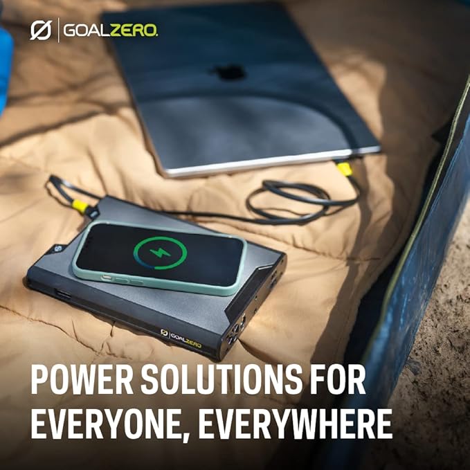 Goal Zero Sherpa 100AC (New) Wireless Portable AC Power Bank 100W USB-C Power Delivery 25600mAh (4th Generation)