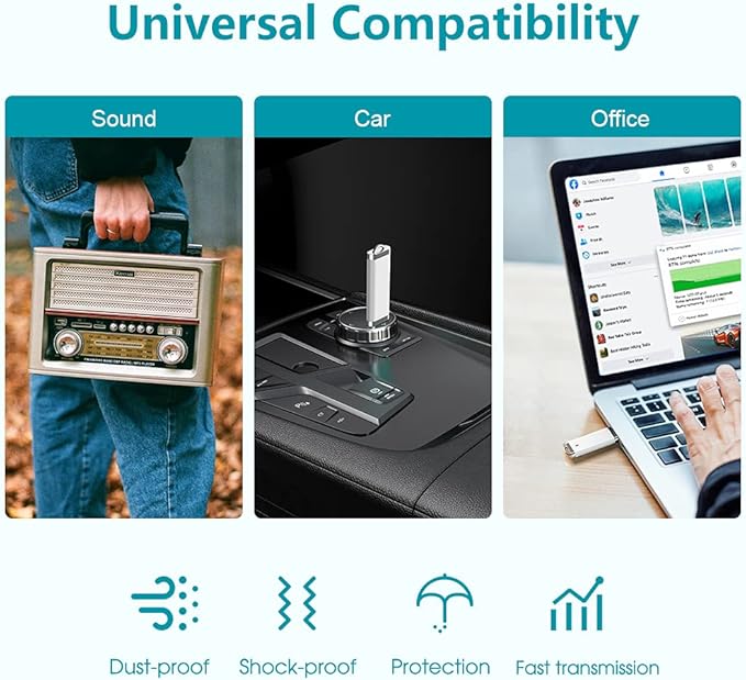 KEXIN 8 GB Flash Drive 10 Pack 8GB USB Flash Drive Thumb Drive Jump Drive Pen Drive Memory Stick 10 Pack White