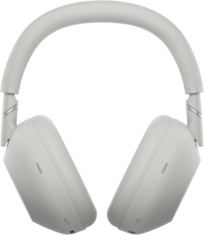 Sony WH-1000XM6 The Best Noise Canceling Wireless Headphones, HD NC Processor QN3, 12 Microphones, Adaptive NC Optimizer, Mastered by Engineers, Studio-Quality, 30-Hour Battery, Platinum Silver