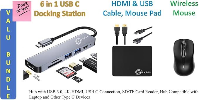 HP 17 Laptop Business, 17.3" FHD IPS Display, 32GB RAM, 1.5TB Storage (1TB SSD + 500GB Ext Drive), 6-Core AMD Ryzen 5 Processor, Lifetime Microsoft Office, Long Battery, MarxsolAccessory, Win 11 Pro