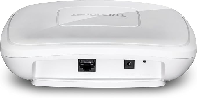 TRENDnet AC1750 Dual Band PoE Access Point, 1300Mbps WiFi AC+450 Mbps WiFi N, WDS Bridge, WDS Station, Repeater Modes, Band Steering, WiFi Traffic Shaping, IPv6, White, TEW-825DAP