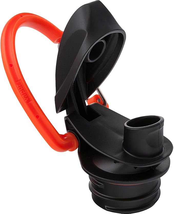 Vapur Flexible, Collapsible Wide Mouth Anti-Bottle with Detachable Carabiner, 23 Ounce, Olive, Pack of 2