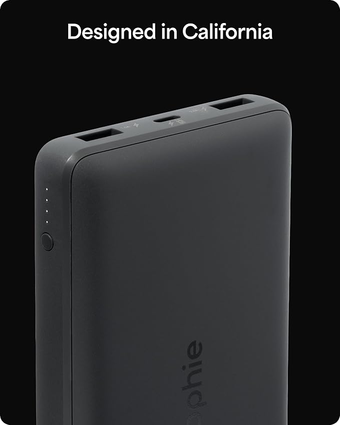 Mophie Powerstation Slim 20,000mAh Power Bank | Thin Extended Power | 15W, Multi-Device