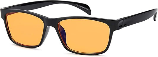 GAMMA RAY OPTICS Blue Light Blocking Glasses Orange Tint