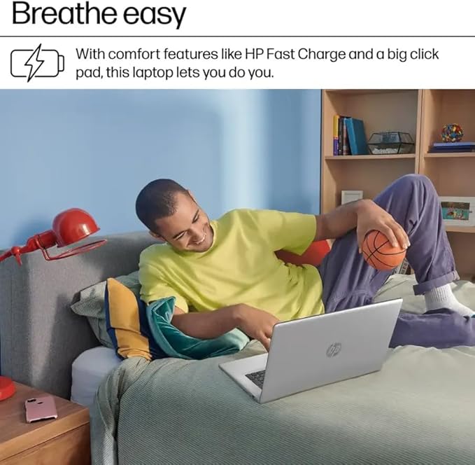 HP 17 Laptop Computer for Business and Students - 17.3" HD+ 250 Nits IPS Display • Intel 8-Core i3 Processor • Wifi6 • Camera • Copilot • Fast Charge • Win 11 Pro • w/Accessories (16GB RAM, 512GB SSD)