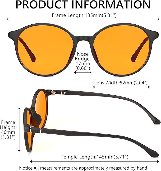 LIKSMU Blue Light Blocking Glasses Computer Gaming TV Phone Sleeping Glasses Women Men Professional Filter Anti Eyestrain