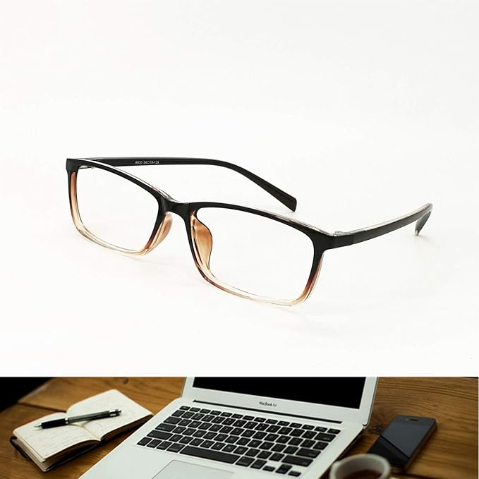 Computer Reading Glasses Blue Light Blocking - Reader Eyeglasses Anti Glare Eye Strain Light Weight for Women Men