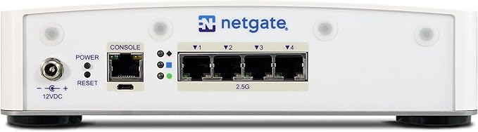 Netgate 4200 MAX pfSense+ Security Gateway | Firewall, Router, VPN | Lifetime TAC Lite Support | 4x 2.5 GbE Ports | Protect your network with a fully featured, professional network security appliance.