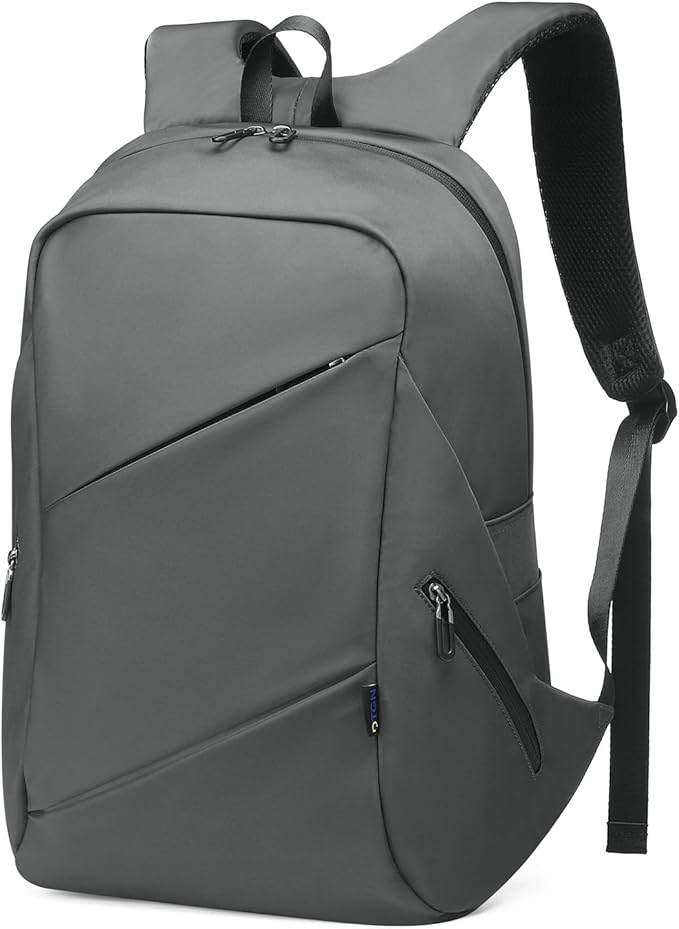 Travel Laptop Backpack, Anti-Theft Carry On Backpack Professional, TSA-Approved Water-Resistant Rucksack for Work Men Women Fits 16 Inch Notebook, Grey