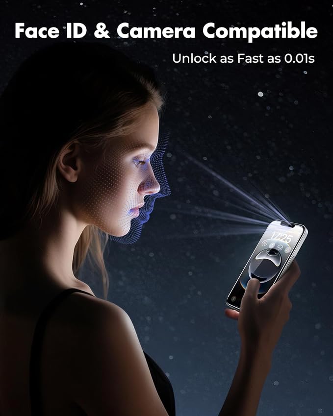 UNBREAKcable 3-Pack Screen Protector for iPhone 16e, Double Shatterproof Tempered Glass [Easy Installation Frame] [9H Hardness] [99.99% HD Clear] [Case Friendly] for iPhone 6.1 inch