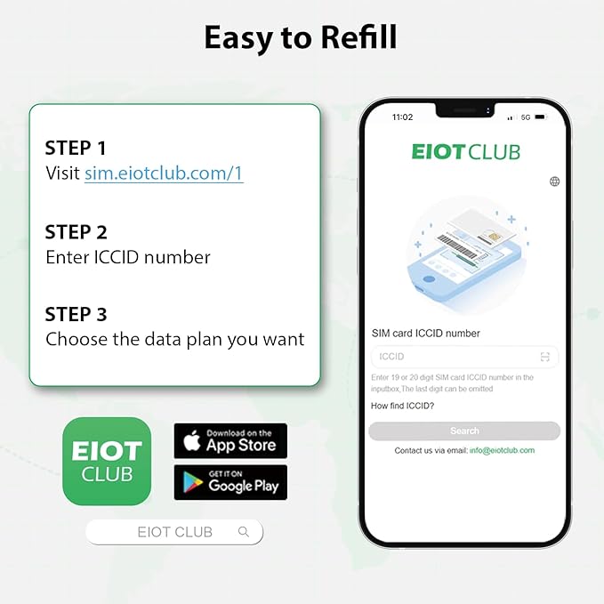 (2 Pack) EIOTCLUB International Data SIM Card for 77 Countries - 1GB/30Day, 5G/4G Global Travel SIM Card for USA/Europe/Japan/China, Prepaid Data SIM for Phone, Router, Hotspot (No Roaming Fees)