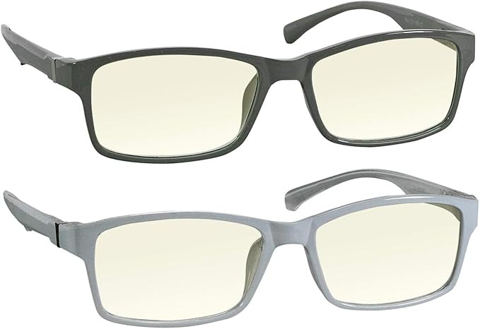 TruVision Readers - 9601 Computer Reading Glasses w Blue Light, Anti Reflective, Acrylic Lenses