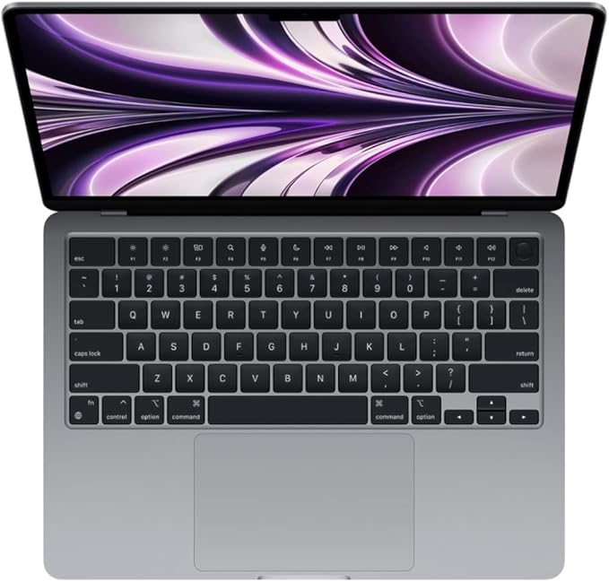 2022 Apple MacBook Air with Apple M2 Chip (13-inch, 8GB RAM, 1TB SSD Storage) (QWERTY English) Space Gray (Renewed)
