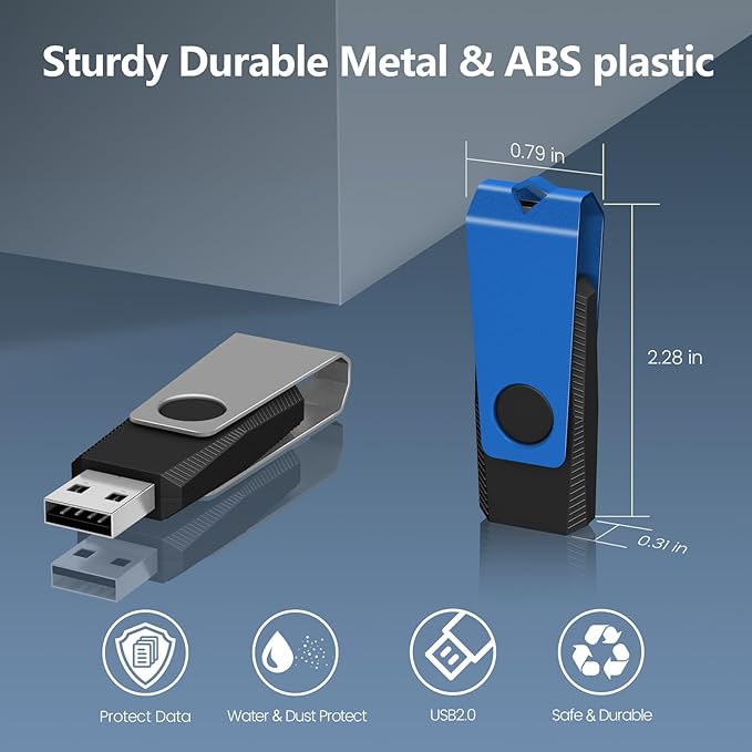 AGECASH USB Thumb Drive 512MB Bulk USB 2.0 Flash Drive 50 Pack 512 MB Jump Drive Multipack 512MB Memory Stick Pack for Data Backup with Lanyard & Labels