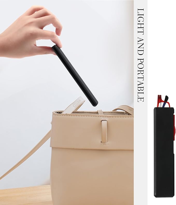 SKYOAK Ultra thin Lightweight Folding Reading Glasses Women Men TR90 Blue Light Blocking Anti UV/Eyestrain Foldable Compact Computer Readers Portable Unique Stretchable Slim Flat Case Red +2.75