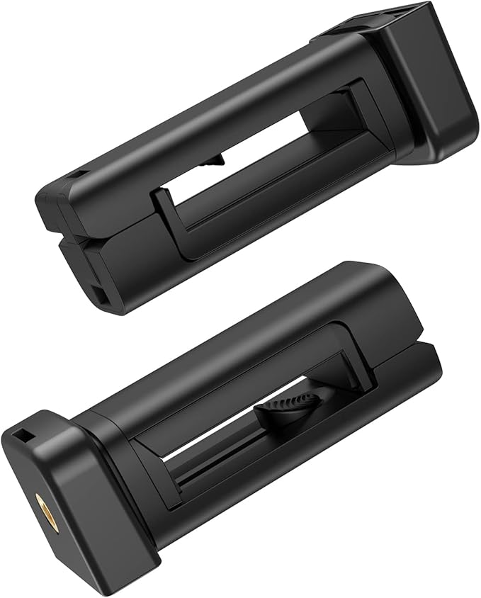 MiiKARE Travel Essentials Airplane Phone Holder, Universal Handsfree Phone Mount for Flying with 360 Degree Rotation, Travel Must Haves Phone Stand for Desk, Tray Table, Pro&Pro