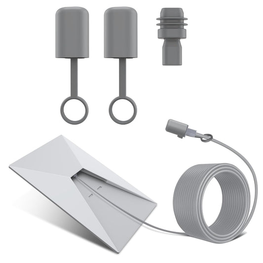 for Starlink Gen 3 Cable Ends Silicone Caps,Protective Plug for Starlink V3 Cable Port,Dustproof Waterproof Plug Caps Cover Accessories Compatible with Starlink Gen3, Set of 3