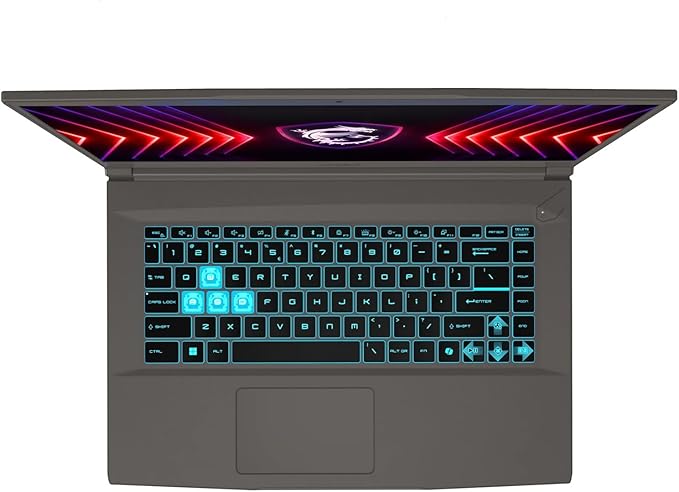 msi Thin 15 Gaming Laptop, 15.6" FHD IPS 144Hz, Intel 8-core i5-13420H, NVIDIA GeForce RTX 4050, 16GB RAM, 1TB SSD, Backlit Keyboard, WiFi 6E, Bluetooth, Gray, Windows 11, EAT Laptop Foldable Stand