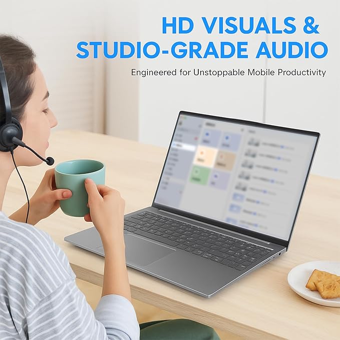 Lenovo 2025 IdeaPad Slim Business AI-Powered Laptop, 16" WUXGA Touchscreen, Intel Core 7 240H, 64GB DDR5 RAM, 2TB SSD, Copilot, Webcam, Backlit, Wi-Fi 6, W11P, Bundle with ADATA 512GB External SSD