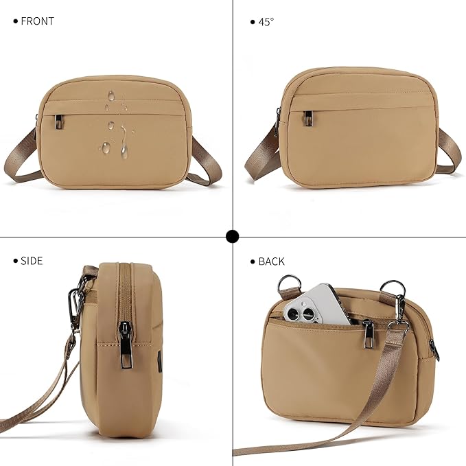 MAXTOP Small Crossbody Bags for Women Belt Bag Fanny Pack with Adjustable Strap