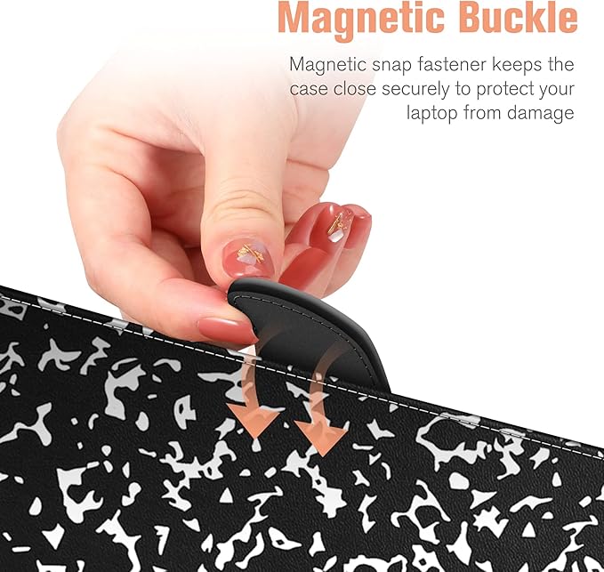 Fintie Sleeve Case Cover for MacBook Air 13.6 A3240 A3113 A2681 M4 M3 M2, Air 13 A2337 (M1) / A2179 / A1932, MacBook Pro 13 A2338 (M2 M1) / A2251 / A2289 / A2159 / A1989 / A1706 / A1708, Com-Book