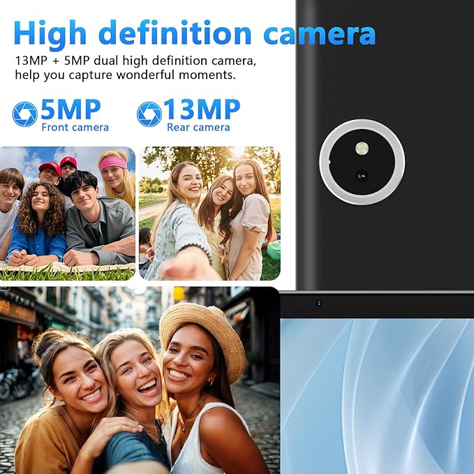 11 inch 2 in 1 Tablet, 18GB + 128GB, Android 15 Tablet, 1TB Expandable, 13MP Camera, Octa-Core Processor 5G WiFi 8000MAH Battery 11'' IPS HD Touchscreen Google Tableta.