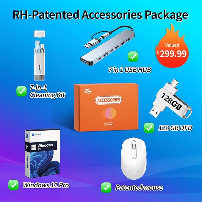 LG Gram 17 2025 Touchscreen Laptop Copilot + PC, Intel Ultra 7 Series 2 258V(Up to 4.8GHz), 17" WQXGA Display, 32 GB LPDDR5X RAM, 4 TB SSD, Intel Arc Graphics, Wi-Fi 7, Windows 11 Pro, w/Accessories