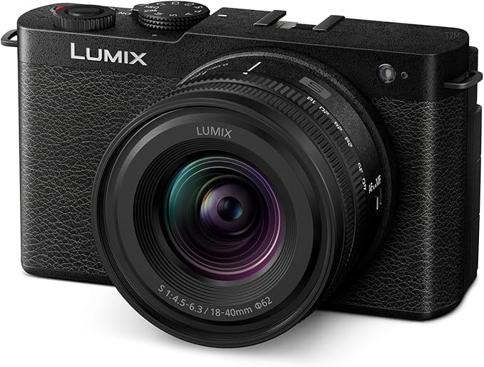Panasonic LUMIX S9 Full-Frame Mirrorless Camera with S 18-40mm F4.5-6.3 Lens, Compact, Lightweight Body, Perfect for Social Media and Travel, DC-S9NK