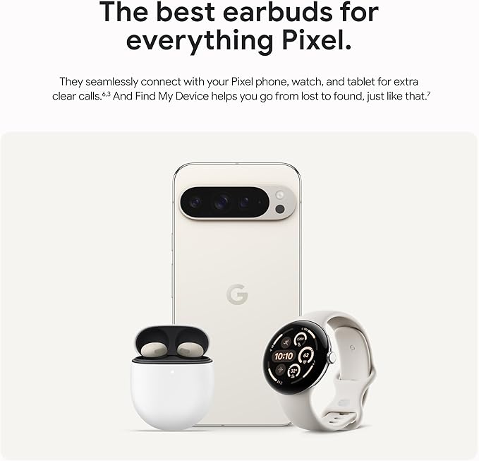 Google Pixel Buds Pro 2 - Wireless Earbuds with Active Noise Cancellation – Bluetooth Headphones - Hazel