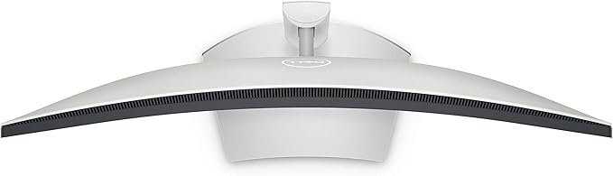 Dell S3221QS 32 Inch Curved 4K UHD (3840 x 2160), VA Ultra-Thin Bezel Monitor, 60Hz, 4MS Response Time, 90% DCI-P3, 99% sRGB, AMD FreeSync, HDMI, DisplayPort, Built in Speakers, VESA Certified, Silver