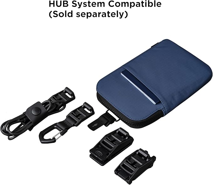 ALPAKA Zip Travel Wallet - Store Your Travel Accessories Efficiently - 3 Internal Pockets For Your Passport and More - 2 Card Slots - Made From Recycled and RFID-Protective Material