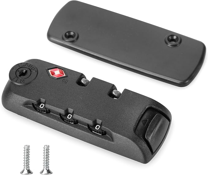 Zoofen 2 Pack Luggage Lock TSA007 Security Lock Luggage Suitcase Baggage Lock